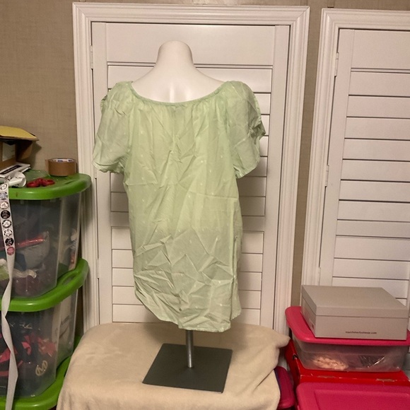 Cato Mint Green Women's Blouse - Picture 4 of 8